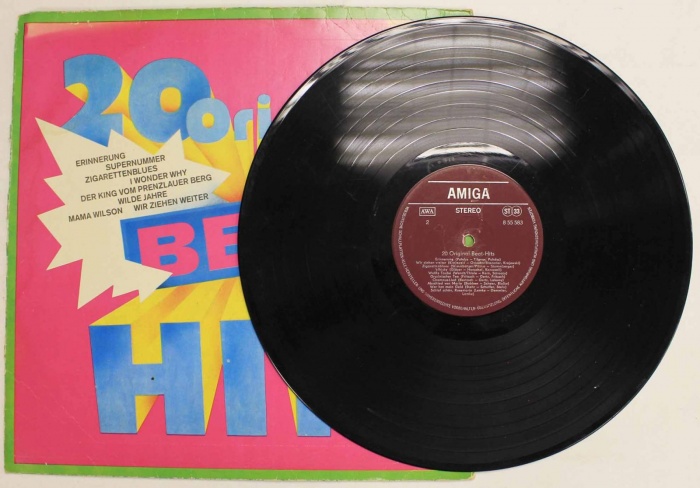 Пластинка виниловая , 20 Original Beat-Hits Германия (ГДР) 300 мм. (сост. на фото)
