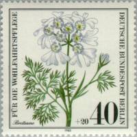 (1980-017) Марка Германия (ФРГ) "Орлайя крупноцветковая"    Растения под защитой III O
