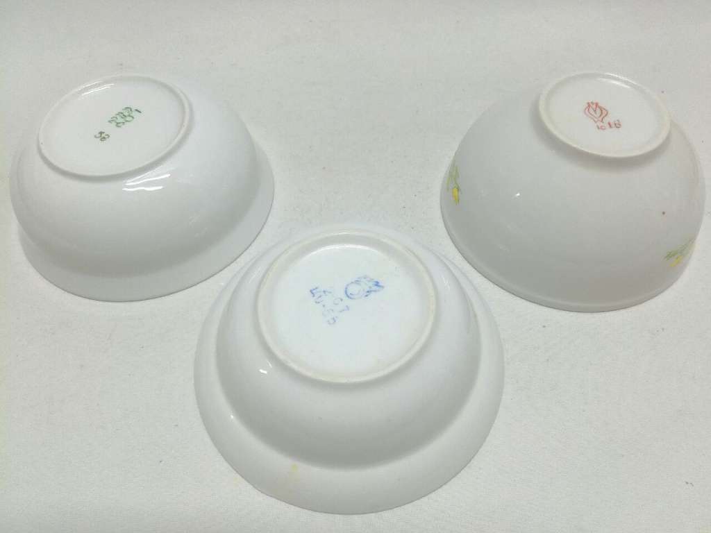 Пиалы, СССР, разные фабрики, 3 шт