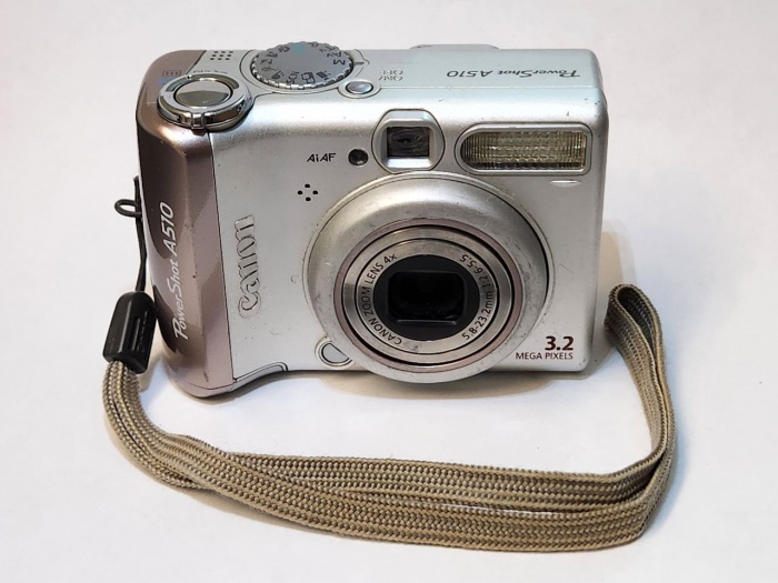 Фотоаппарат цифровой Canon PowerShot A510  Малазия  Рабочий