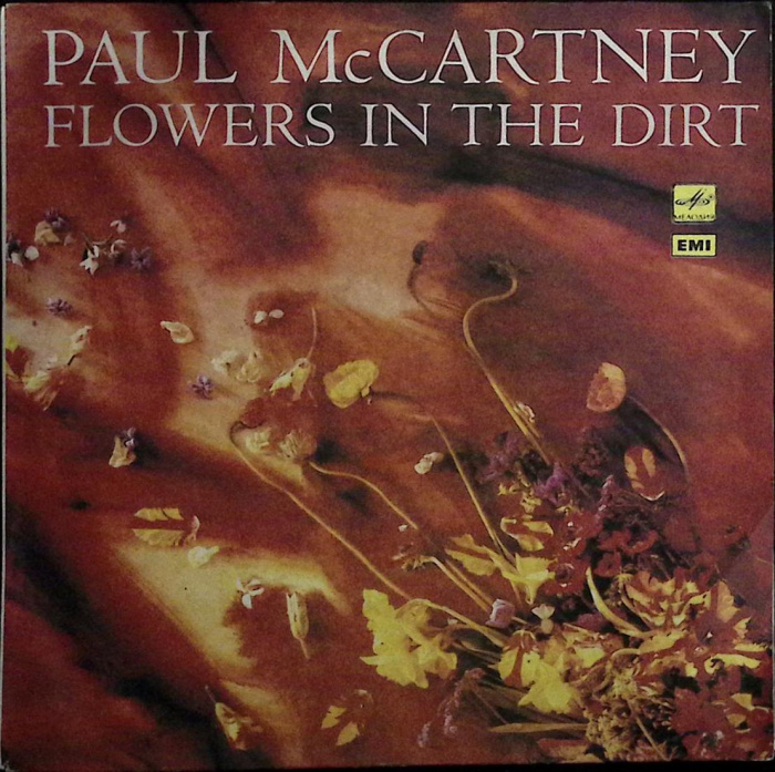 Пластинка виниловая &quot;P. McCartney. Flowers in the dirt&quot; Мелодия 300 мм. Very good