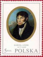 (1970-038) Марка Польша "С. Б. Линде"   Миниатюры III Θ