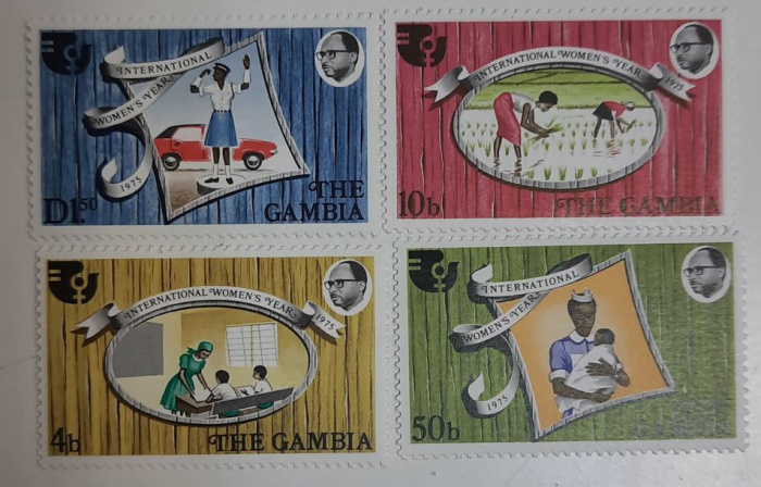 (--) Набор марок Гамбия &quot;4 шт.&quot;  Негашеные  , III O