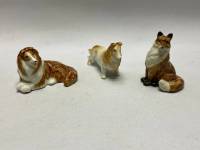 Статуэтки фарфоровые 3 шт СССР