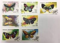 --  Набор марок Мадагаскар 7 шт.  Гашёные , III Θ