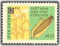 (1962-045) Марка Вьетнам "Кукуруза"   Сельское хозяйство III Θ
