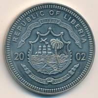 () Монета Либерия 2003 год 10 долларов ""   AU