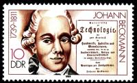 (1989-016) Марка Германия (ГДР) "Иоганн Бекманн"    Известные личности III Θ
