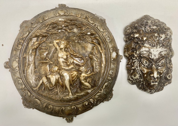 Панно гипсовые на стену 2 шт