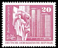 (1973-006) Марка Германия (ГДР) "В. Ленин"    Памятники ГДР II Θ