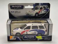 Модель автомобиля модель Lada 111 Автоспорт в коробке-блистере Autotime 1:36