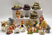 Денежные лягушки жабы фен-шуй и разные фигурки 23 шт привлечение денег