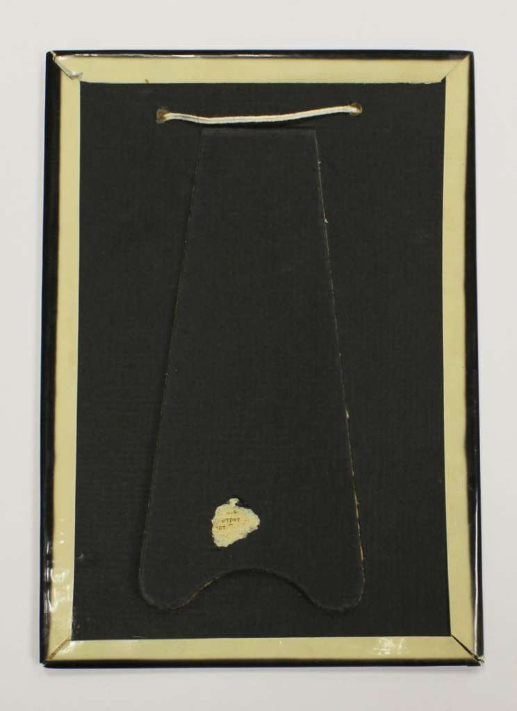 Фотопортрет С. Есенина, ламинация на картоне с подставкой Середина 20 века СССР (состояние на фото)