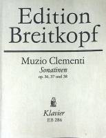 Нотный альбом Сонатины для фортепиано 1984 М. Клементи Лейпциг Мягкая обл. 70 с. С ч/б илл