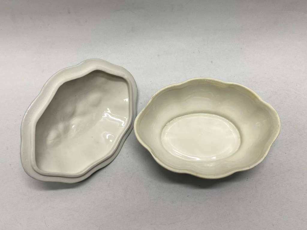 Шкатулка, сахарница, гжель