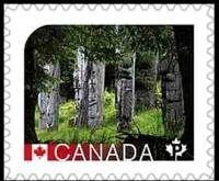 (№2016-3340) Марка из набора Канада 2016 год "SGang Gwaay Британской Колумбии", Гашеная