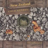 (2006) Монета Новая Зеландия 2006 год 1 доллар "Золотая лихорадка. Западное Побережье"  Бронза  Букл