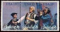 (№1976-1197) Лист марок США 1976 год "Американский Двухсотлетний дух 03976", Гашеный