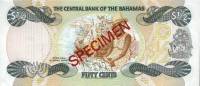  Банкнота Багамские острова Багамы 1984 год 12     UNC