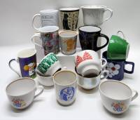 Чашки кружки чайные кофейные разные 16 штук