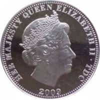 () Монета Тристан да Кунья 2009 год 5 фунтов ""   PROOF