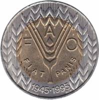 () Монета Португалия 1995 год 100 эскудо ""  Биметалл  UNC