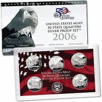 (2006s Ag, 5 м., Штаты) Набор США 2006 год  Годовой набор  PROOF