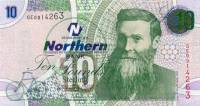 (№2005P-206a) Банкнота Северная Ирландия 2005 год "10 Pounds Sterling"