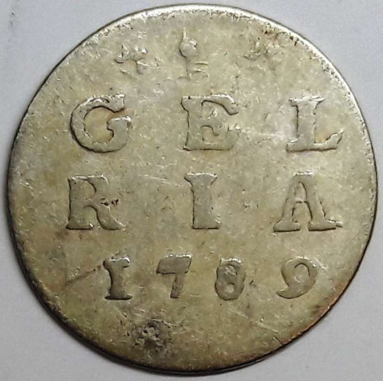 (№1785km107) Монета Нидерланды 1785 год 2 Stuiver (Двойной Wapenstuiver)