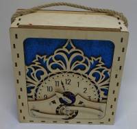 Коробка для новогоднего подарка, механизм открытия , КЭ. (сост. на фото)