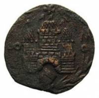 (№1644km40 (1/8 Stuyver)) Монета Нидерланды 1644 год 1 Duit (1/8 Stuyver)