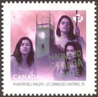 Марка из набора Канада 2016 год "Фантом Звонарей", Гашеная