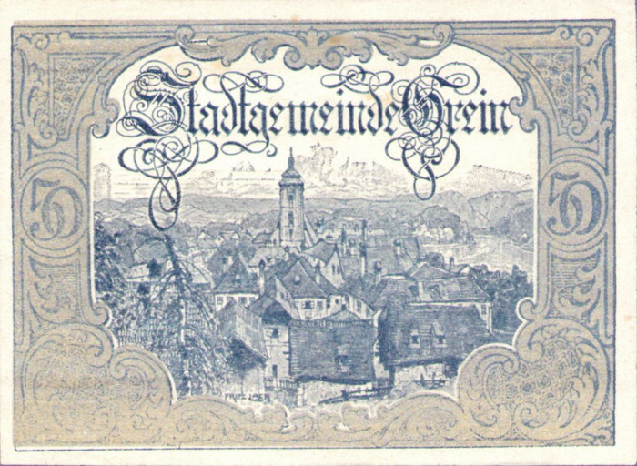 (№1920) Банкнота Австрия 1920 год &quot;50 Heller&quot;