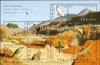 (№2009-1305) Лист марок Намибия 2009 год "Брандберг ", Гашеный