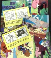 Набор открыток "Кот Леопольд", 24 шт.