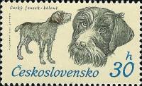 1973-039 Марка Чехословакия Чешский ус   50 лет Чехословатскому охотничьему делу II Θ