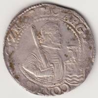 (1649) Монета Нидерланды (Голландия) 1649 год 1 рейксдальдер "Вильгельм I Оранский" Серебро Ag 750  