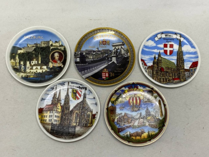 Декоративные тарелочки, 5 шт