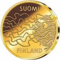 (№2008km174) Монета Финляндия 2008 год 100 Euro (Финская война, рождение автономии)