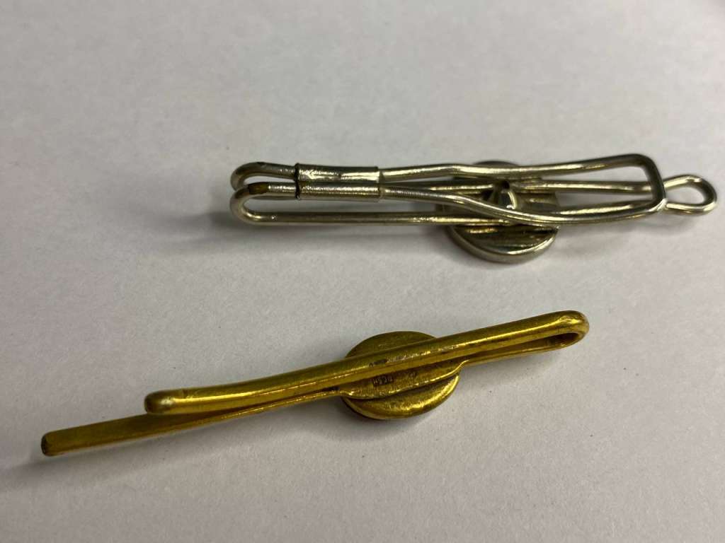 Зажим для галстука 2 шт СССР