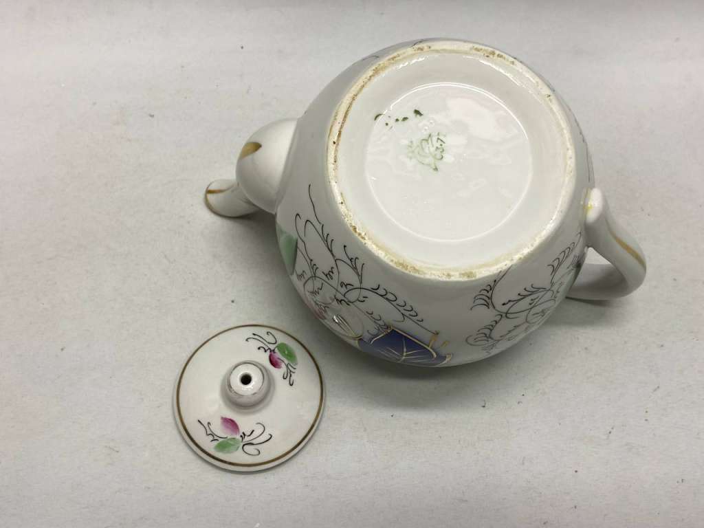 Чайник заварочный фарфоровый Кузяевск