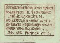 (№1920) Банкнота Австрия 1920 год "10 Heller"
