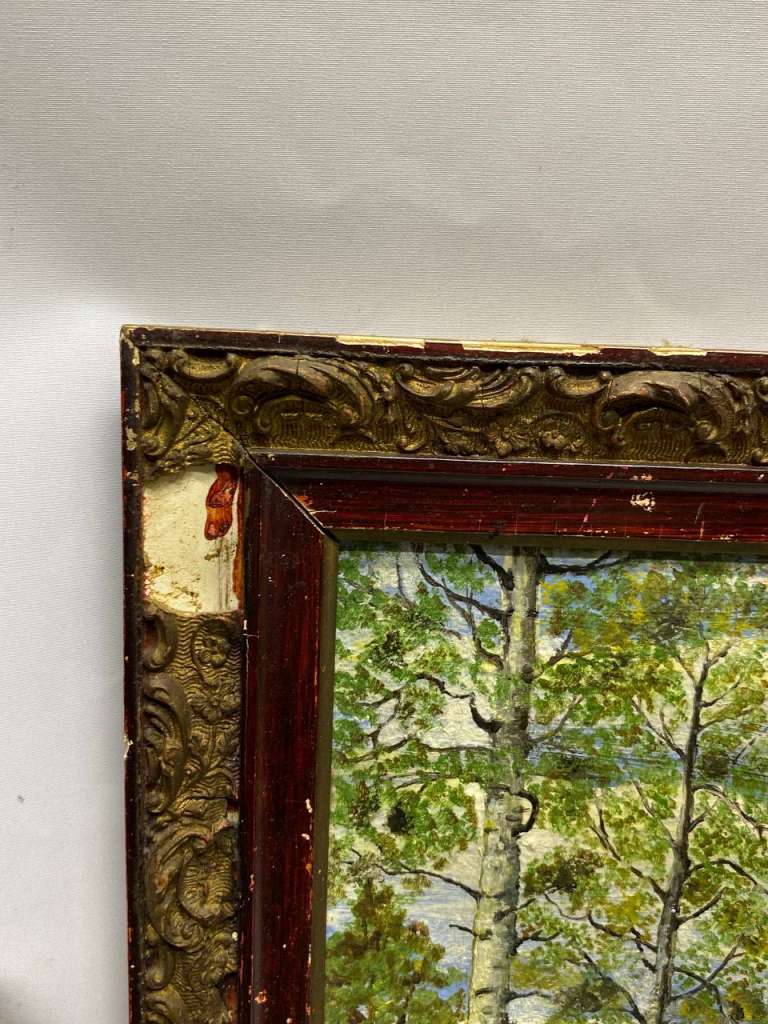 Картина интерьерная пейзаж масло, холст 30*40 см