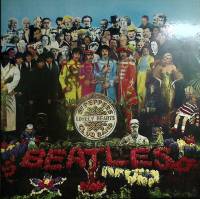 Пластинка виниловая "Beatles. Sgt. Pepper`s Lonely Hearts Club Band" EMI 300 мм. (Сост. отл.)