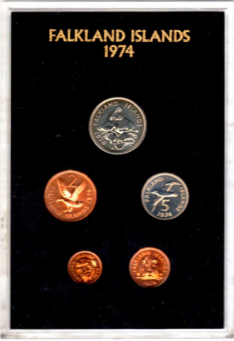 () Монета Фолклендские Острова 1974 год &quot;&quot;   AU
