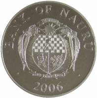 () Монета Науру 2006 год 10  ""    AU