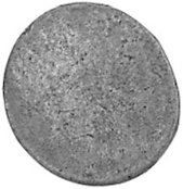 (№1847km7.2) Монета Камбоджа 1847 год 2 Pe (1/2 Фуанг)