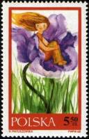 (1968-015) Марка Польша "Эльф"   Сказки III Θ