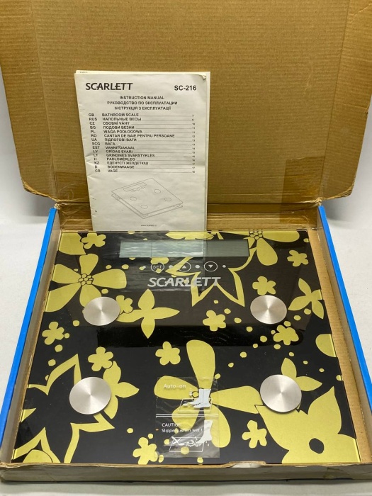 Весы напольные Скарлет SC-216 150 кг