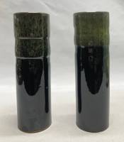 Набор Вазы, обливная керамика, 2 шт